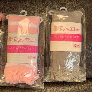 NWT Ruffle tights